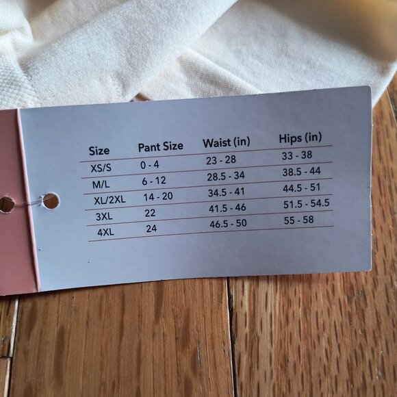 SHAPERMINT Essentials Beige 3X High Waisted Shaper Short NWT - Picture 8 of 8